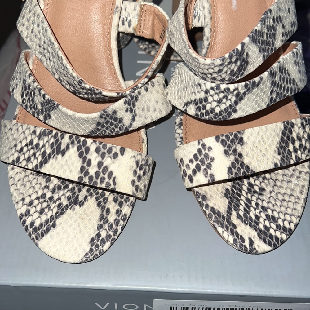 Steve Madden Vision Leather Snake Python Print St… - image 5